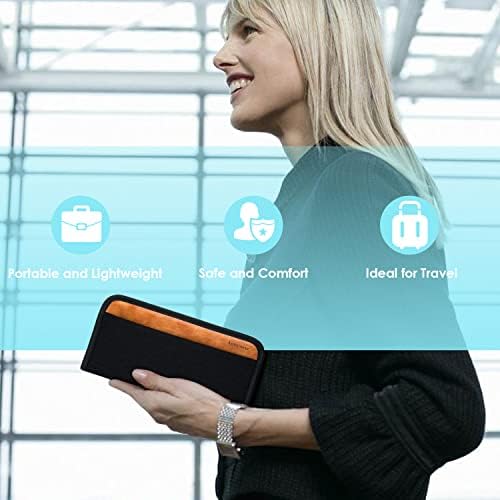 Looxmeer Travel Wallet, Family Passport Holder, RFID Blocking Travel Accessories Organizer for Tickets, Cards, Cash, Holiday Essentials Case Cover for Man & Woman - Image 3
