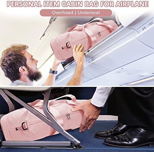 Convertible Cabin Bag for Ryanair 40x20x25 Expandable for Easyjet 45x36x20 Travel Hand Luggage Airplane Underseat Carry on Bag Weekend Overnight Bag for Women Men - Image 5